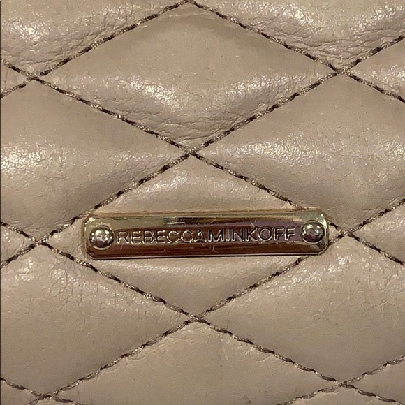 GUC Rebecca Minkoff Quilted Amorous Satchel Khaki - Picture 2 of 8